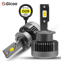 Faros LED Serie D de Alta Potencia de 110 W, HID IP67 CSP de Aluminio, 12 V, Nuevos, 6000 K, 20000 LM, Turbo