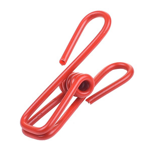 Pinces à linge en plastique robustes et résistantes au vent pour sécher les vêtements et les chaussettes, forme rectangulaire, usage domestique durable - Product Image 3