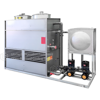 Tour de refroidissement à tirage induit haute efficacité - Système de refroidissement modulaire industriel pour usines de fabrication et production d'énergie