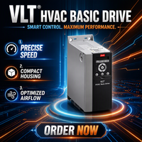 Convertisseur de fréquence VFD à contrôle vectoriel VLT FC-101P11KT4E20H4X 11kW pour pompes
