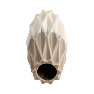 Vaso in ceramica scolpito per soggiorno, decorazione per la casa, espositore da mensola, vaso decorativo per fiori da tavolo consolle - Product Image 5