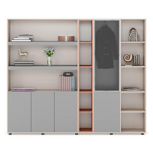 <span class=keywords><strong>Prix</strong></span> bon marché Bureau commercial ergonomique moderne en forme de <span class=keywords><strong>X</strong></span> Mobilier de poste de travail de bureau pour 4 personnes - Product Image 6