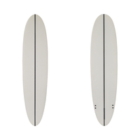 Planche de surf en fibre de verre PU mousse planche de surf avec palmes de surf