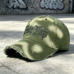 Gorra de Béisbol Personalizable de 6 Paneles en Dos Tonos, Estilo Urbano, con Visera de Gamuza Ajustable, Logotipo Bordado en 3D, Letra Plateada/Cobre - Product Image 3
