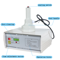 DCGY-F500 manuel pour bocal en verre couvercle bouteilles main chaleur cou machine de cachetage de papier d'aluminium