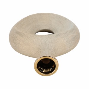 Vaso in ceramica moderno con centro cavo per decorazioni da soggiorno, vaso decorativo per fiori da esporre in casa - Product Image 6