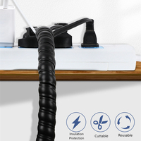 Fundas Protectoras en Espiral para Cables, para Protección de Mascotas, Certificación ISO/CE, Resistentes a la Temperatura de -50 °C a +150 °C