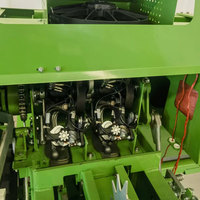 Machinerie agricole certifiée CE, presse à balles carrées de petite taille, mini presse à balles carrées, presse à balles carrées
