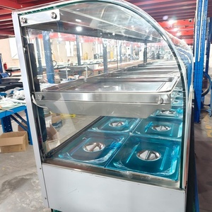 Calentador de Alimentos de Gran Capacidad con 5+10 Compartimentos y Tubos de Calentamiento Dobles para Sopas y Guisos en Cafeterías y Comedores - Product Image 2