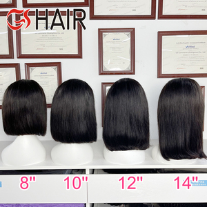 <span class=keywords><strong>Prix</strong></span> de gros <span class=keywords><strong>d</strong></span>'usine <span class=keywords><strong>couleur</strong></span> naturelle péruvienne cheveux courts Bob dentelle avant perruques pour les femmes noires vierge cheveux humains dentelle avant perruque - Product Image 4