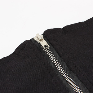 Cintura Corsetto <span class=keywords><strong>Elastica</strong></span> Larga per Donna, <span class=keywords><strong>Fascia</strong></span> Stringivita con Zip, Cinture Punk da Donna - Product Image 5