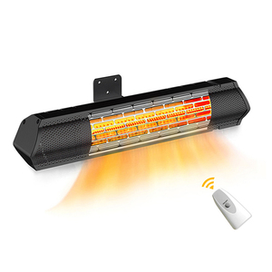 Calentador Eléctrico Infrarrojo para Patio, Elemento Calefactor de Fibra de Carbono, Montaje en Pared, Calentamiento Rápido, Protección contra Sobrecalentamiento, Enchufe Europeo, Iluminación Infrarroja - Product Image 2