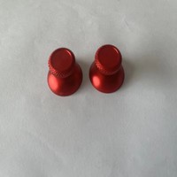 Manette de jeu 3D en métal en forme de champignon pour PS5 avec capuchon en alliage d'aluminium