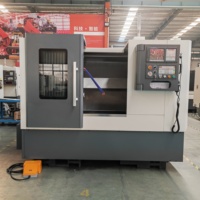 Mesin Bubut CNC TCK36A Horizontal Slant Bed Sistem FANUC Chuck Opsional Pusat Pembubutan Berkualitas Tinggi Spindle Tunggal