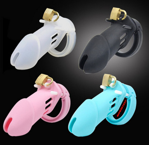 เซ็กซ์ทอยสำหรับผู้ชาย,กรงอวัยวะเพศชายแบบล็อคอวัยวะเพศชายอวัยวะเพศชาย - Product Image 1