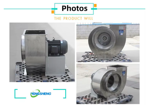 Промышленный центробежный вентилятор для кухонных вытяжек с функцией пылеудаления (циклонный) - Product Image 5