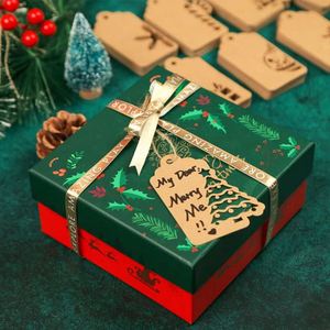 ป้ายกระดาษคราฟท์ลายฉลุสำหรับของขวัญคริสต์มาส 140 ชิ้น ขายดี สำหรับงาน DIY ของขวัญ งานปาร์ตี้ ของตกแต่งแขวน - Product Image 5