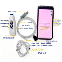 Cámara de Teléfono OCHFA10 720X720p, Endoscopio Flexible USB Médico, Uroscopio ENT, Cámara Semiterminada para Artroscopia, Resistente al Agua IPX8