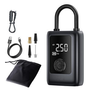 Mini pompe à air électrique sans fil portable 150 PSI étanche avec batterie 4000 mAh et lumière <span class=keywords><strong>SOS</strong></span>/clignotante - Product Image 1