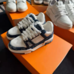 Sneakers in Pelle di Lusso da Uomo 2026, Scarpe da Skateboard di Design, <span class=keywords><strong>Calzature</strong></span> Casual alla Moda, Antiscivolo per Camminata all'Aperto - Product Image 2