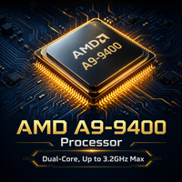 Ordinateur portable 15,6 pouces FHD IPS flambant neuf avec processeur Intel AMD A9-9400 2C2T, 8 Go de RAM, 256 Go de SSD, Windows 11, pour les entreprises et l'éducation