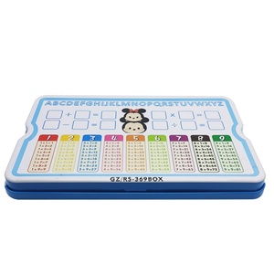 Wholesale PVC Transparent Flip <b>Large</b> Metal Pencil Case Cartoon Design for Children School Supply Storage - Product Image 5