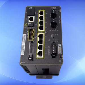 IE-3300-8T2X-E Brand New for Industrial <b>Ethernet</b> <b>Switch</b> 8 Ports 2 SFP Ports QoS 2 Layer Stackable 20 Gbps Switching Capacity - Product Image 2