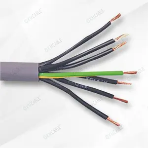 Kabel listrik tembaga FRORAR H05VVC4V5-K, 10/16/24/36 Multi Core H05VV5-F, YSLY-JZ/JB KVVRP YY CY SY Shield PVC PUR kabel kontrol