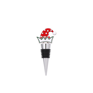 Christmas Themed Hat Shape Zinc Alloy <b>Wine</b> <b>Stopper</b> Santa Elf Witch Hat Decorative <b>Wine</b> Bottle <b>Stopper</b> For Xmas Party Gift - Product Image 5