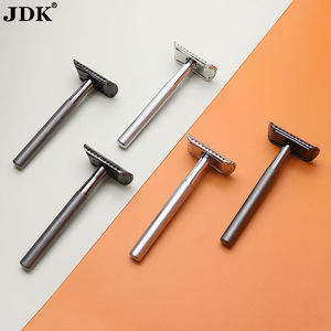 Hot Selling Mens Vintage Elegance Eco-friendly Safety <strong>Razor</strong> Stainless Steel Handle <strong>Double</strong> <strong>Edge</strong> Blade Shaving Shaver - Product Image 3
