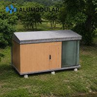 Maison Modulaire en Aluminium, Habillage de Bureaux Modulaires Préfabriqués, Vente en Gros Clé en Main Prête à Habiter, Direct Usine