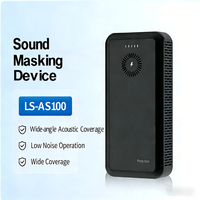 Dispositif de masquage acoustique portable LS-RJ100, 7200 mAh, rechargeable, protecteur d'intimité pour bureau et salle de conférence