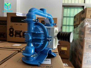 Pompe pneumatique à double membrane à injection automatique de colle pour machine à carton de ligne de production de carton ondulé - Product Image 2