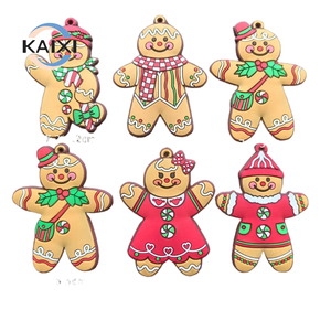 Accessori albero di natale uomo pan di zenzero mobili decorazione cucina regali forniture per feste - Product Image 1