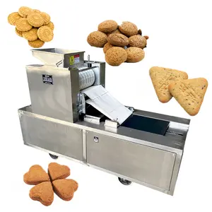 Precio barato, máquina de prensa de galletas pequeñas para hacer galletas, máquina rotativa de molde de galletas pequeñas