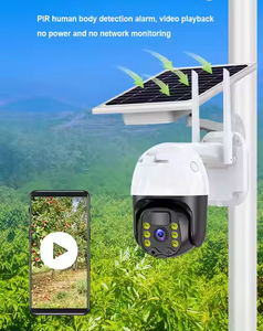 Factory Hot Sale Wifi Ip Cctv <strong>Camera</strong> Security Color Night Vision Solar Panel Security Outdoor CCTV Smarter Machine - Product Image 3