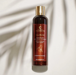 Aceite de Masaje Anticelulítico de Ajuste Delgado con Minerales del Mar Muerto y Aceites Esenciales Naturales que Reduce la Apariencia de la Celulitis y Reafirma la Piel - Product Image 1