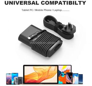 Adaptateur secteur USB C Premium 65W pour ordinateur portable Dell, câble de connexion pour ordinateur de bureau, câble de charge rapide TYPE C - Product Image 4