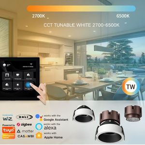 Projecteur Led de haute qualité Cob RGB réglage de la couleur Angle de faisceau 24 degrés <span class=keywords><strong>GU10</strong></span> Led Spot Light Zigbee Tuya Dimmable Spot - Product Image 3