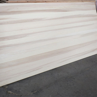 Prix de gros, taille personnalisée 2440*1220, planche en bois de peuplier blanchi carbonisé de couleur claire
