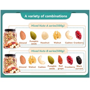 Đồ ăn vặt hạt khô hỗn hợp bán buôn 500g dành cho phụ nữ mang thai và trẻ em, trái cây khô đóng hộp - Product Image 3