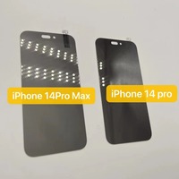 Protection d'écran en verre trempé transparent anti-espion pour iPhone 16 15 14 13 11 Pro Max XR SE 6 7 8 Plus