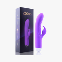 Dual Vibration Finger ähnliche Bewegung Silikon Wasserdicht wiederauf ladbare G-Punkt Kaninchen Dildo Vibrator für Frauen Masturbation Sexspielzeug