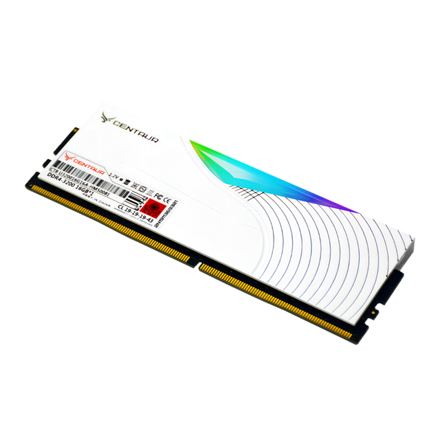 CENTAUR Knight RGB Desktop Gaming RAM 8GB/16GB/32GB DDR4 2666/3200MHz Xmp 2.0 ECC White Aluminum Radiator Intel/AMD Stock