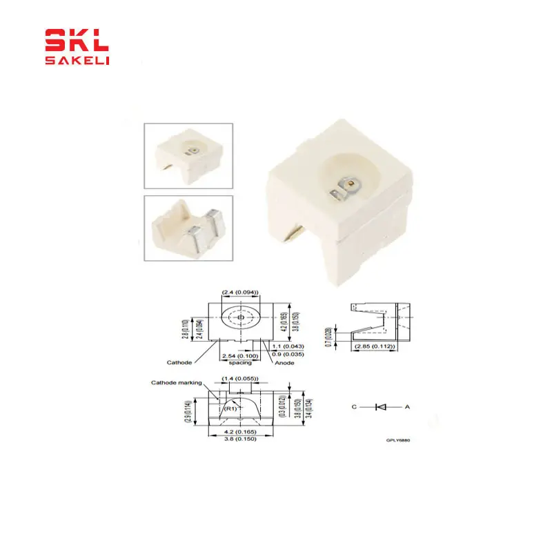 597-3301-102F LED الدوائر المتكاملة وقفة واحدة مكونات إلكترونية