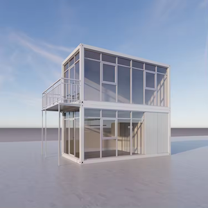 Bon marché petite villa basse de luxe de 4 chambres à coucher maison moderne modulaire isolée thermiquement <span class=keywords><strong>pour</strong></span> appartement cottage préfabriqué - Product Image 3