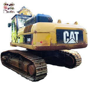 Excavadora de cadenas Cat340D de 40 toneladas usada con motor, bomba, caja de cambios y PLC - Alta eficiencia en venta - Product Image 1