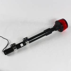 Moto palo posteriore della luce di pattuglia moto coda posteriore avviso di illuminazione lampeggiante elettronica di sicurezza - Product Image 2