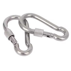 Aço Inoxidável Produto Ponto Gancho Carabina Resistente À Corrosão Com Fivela De Mola De Segurança Feminina 304 316 - Product Image 3