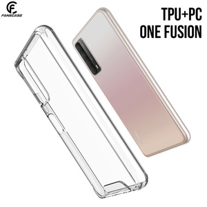 Custodia per telefono ibrida sottile in acrilico trasparente + tpu per <span class=keywords><strong>huawei</strong></span> <span class=keywords><strong>p</strong></span> <span class=keywords><strong>smart</strong></span> 2021/y7a custodia rigida antiurto - Product Image 3